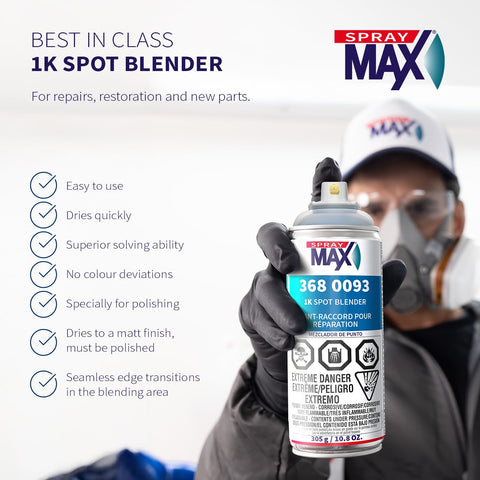 SprayMax 1K Spot Blender Mezcla bordes y mejora la continuidad
