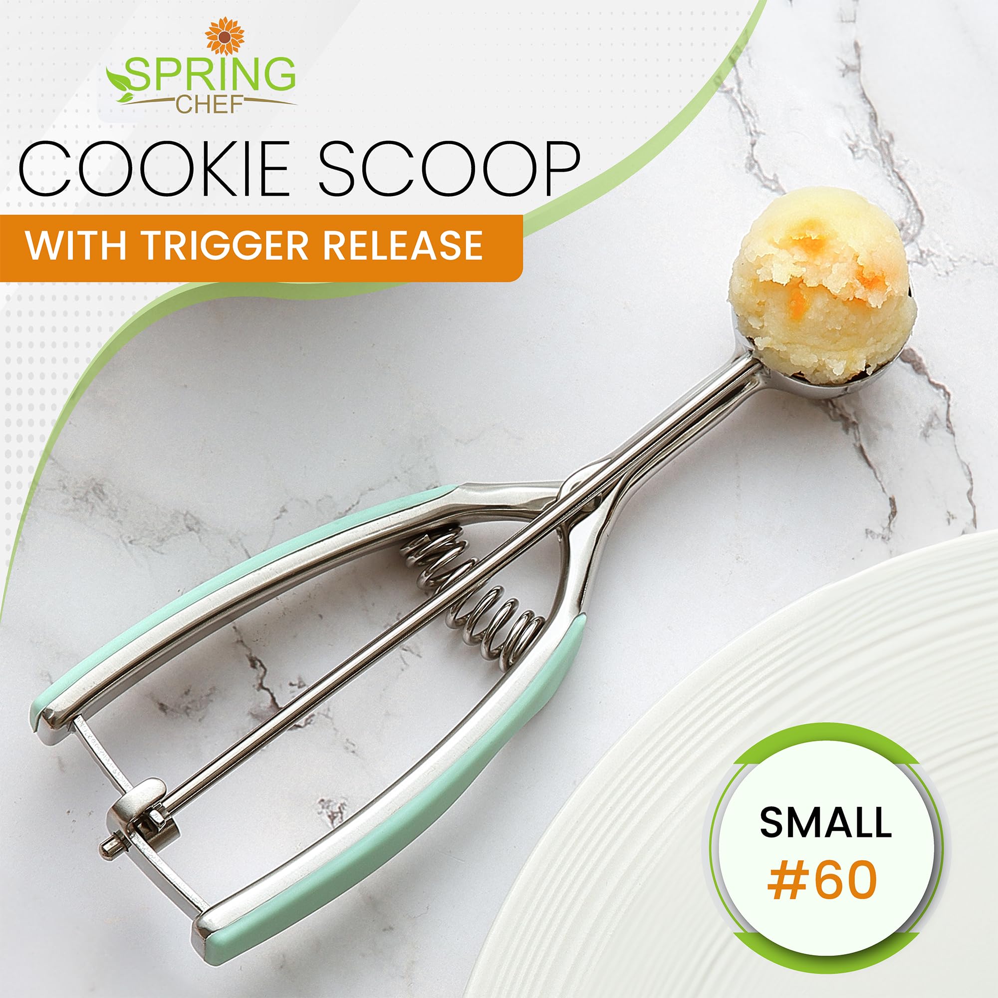 Spring Chef acero inoxidable 304 18/8 de alta calidad