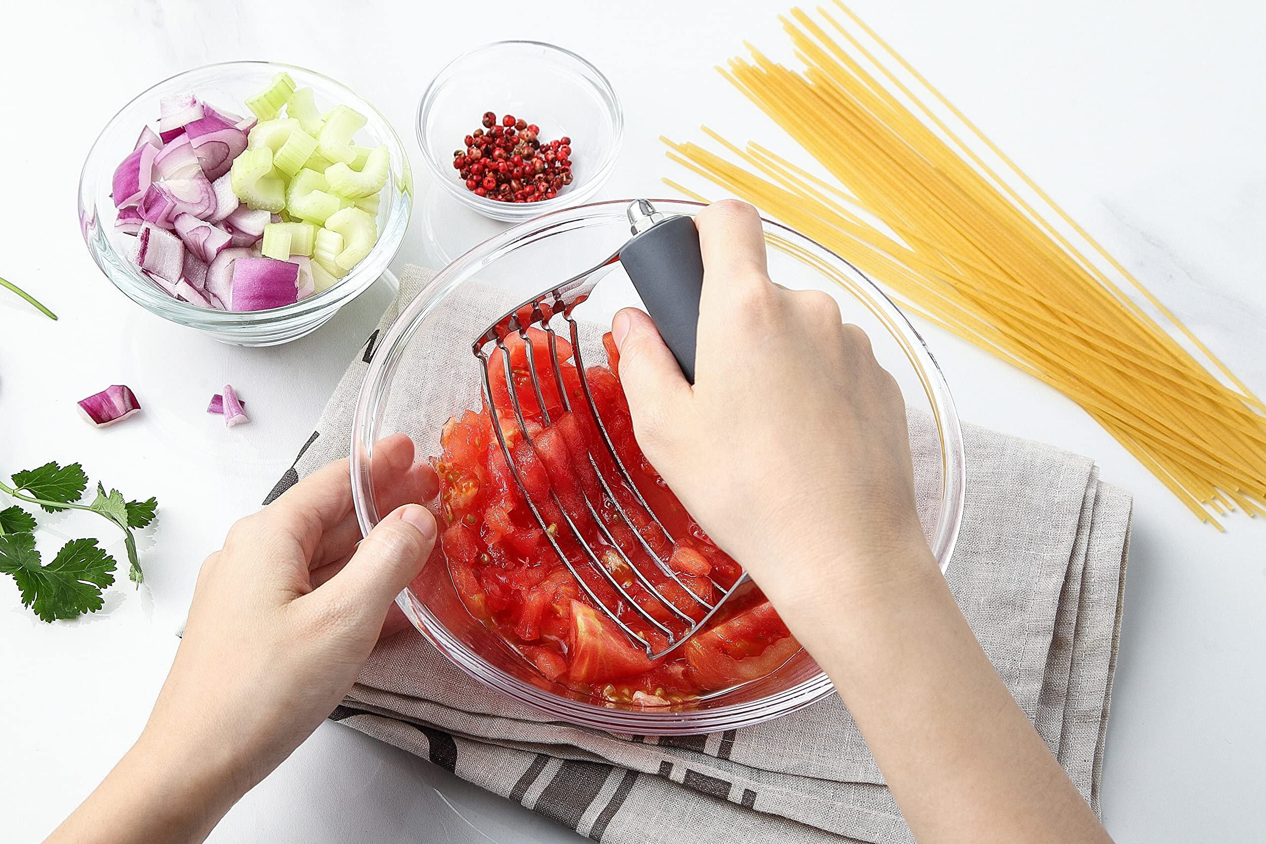 Spring Chef apto para lavavajillas facilita la limpieza.