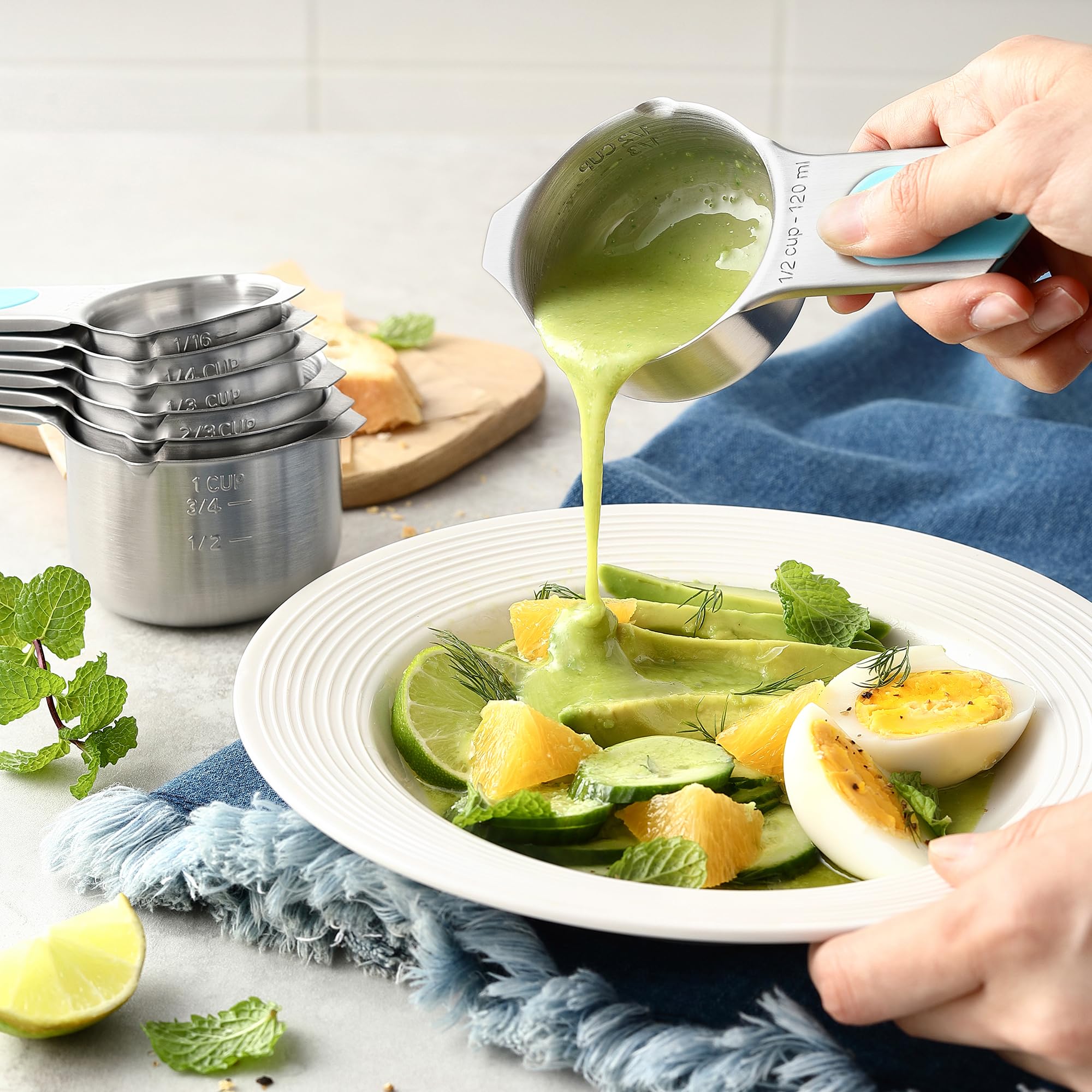 Spring Chef conjunto práctico para cocinar y hornear.