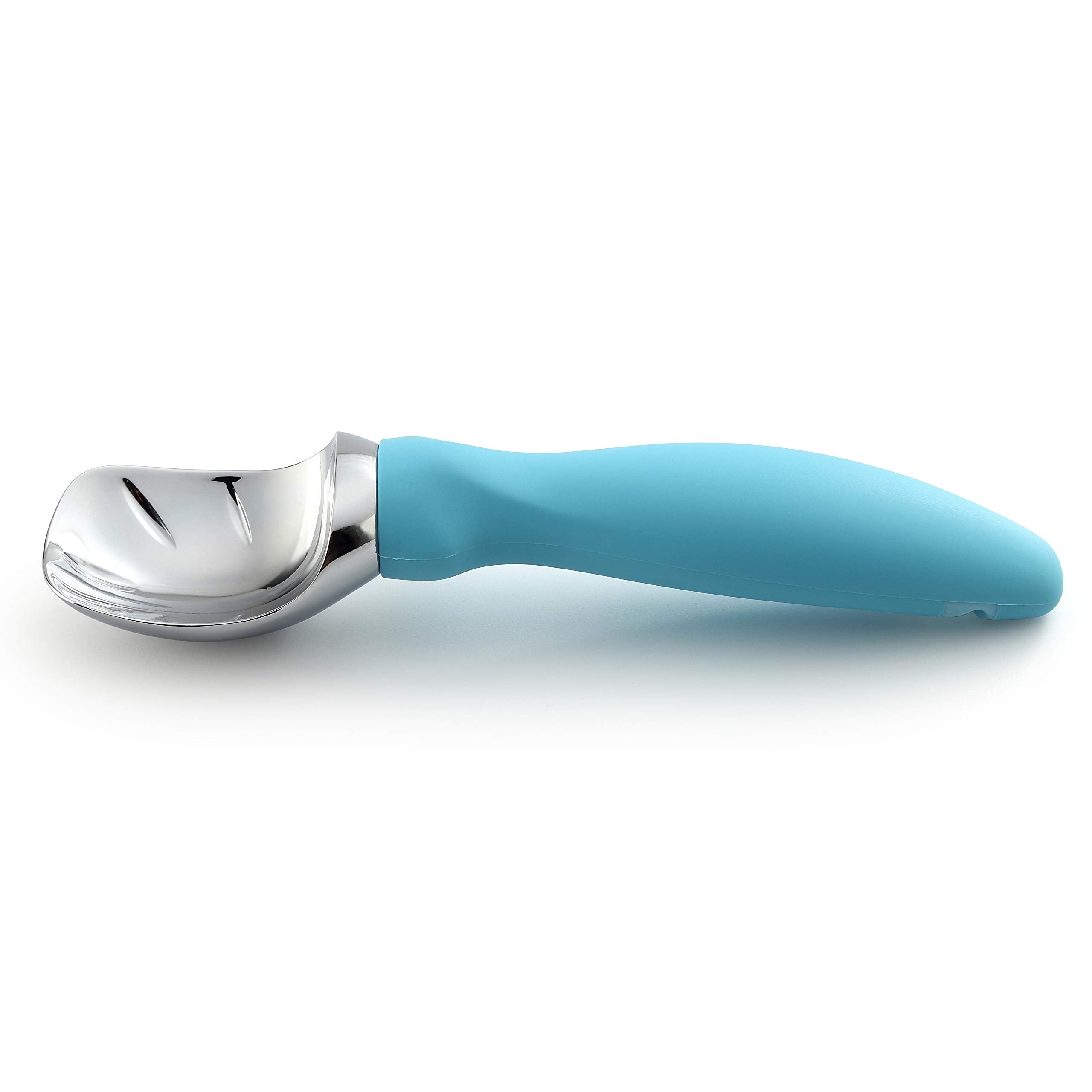 Spring Chef diseño ergonómico que reduce esfuerzo al sacar helado.