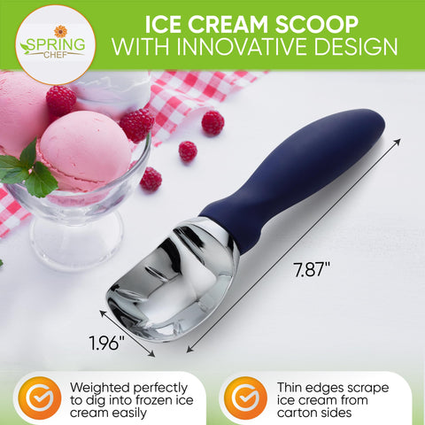 Spring Chef cuchara-helado espuelas esferas perfectas para porciones uniformes