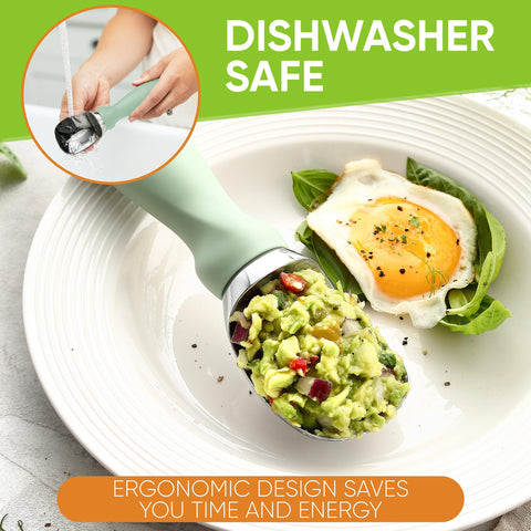 Spring Chef diseño ergonómico simple, fácil de limpiar y uso diario