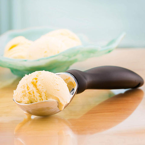 Spring Chef cuchara para helado facilita limpieza rápida y sin complicaciones.
