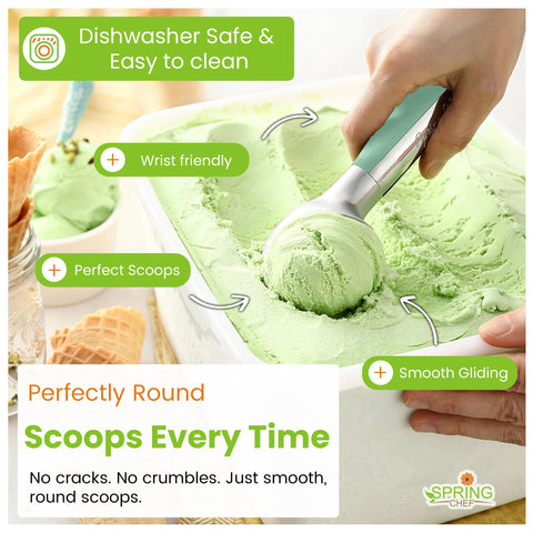 Spring Chef cuchara-helado-multifuncional para galletas y melón