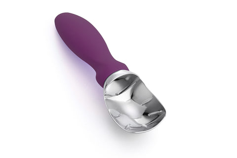 Spring Chef cuchara helado morada, diseño llamativo para cocina moderna.
