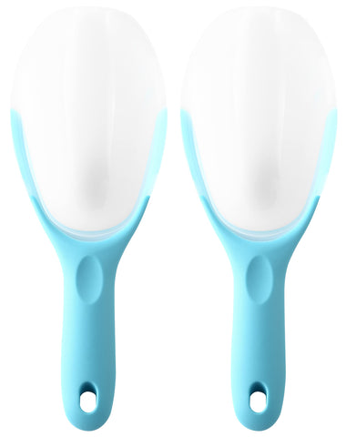 Cucharas magnéticas Spring Chef para hielo, color Aqua Sky, fácil almacenamiento.