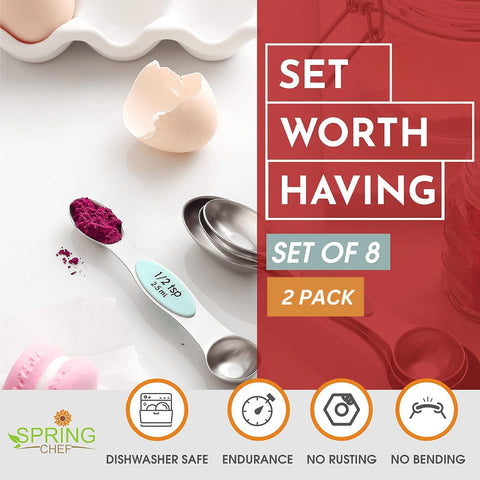 Spring Chef: almacenamiento en modo nido para ahorro de espacio en la cocina.