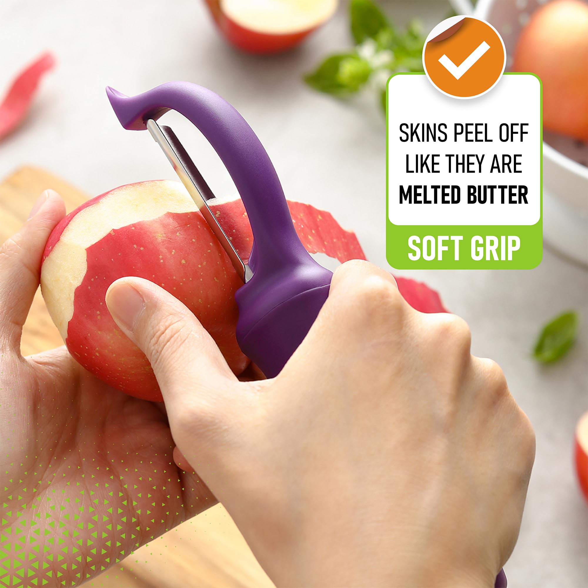 Spring Chef deslizamiento suave con tecnologia para pelar sin atascarse