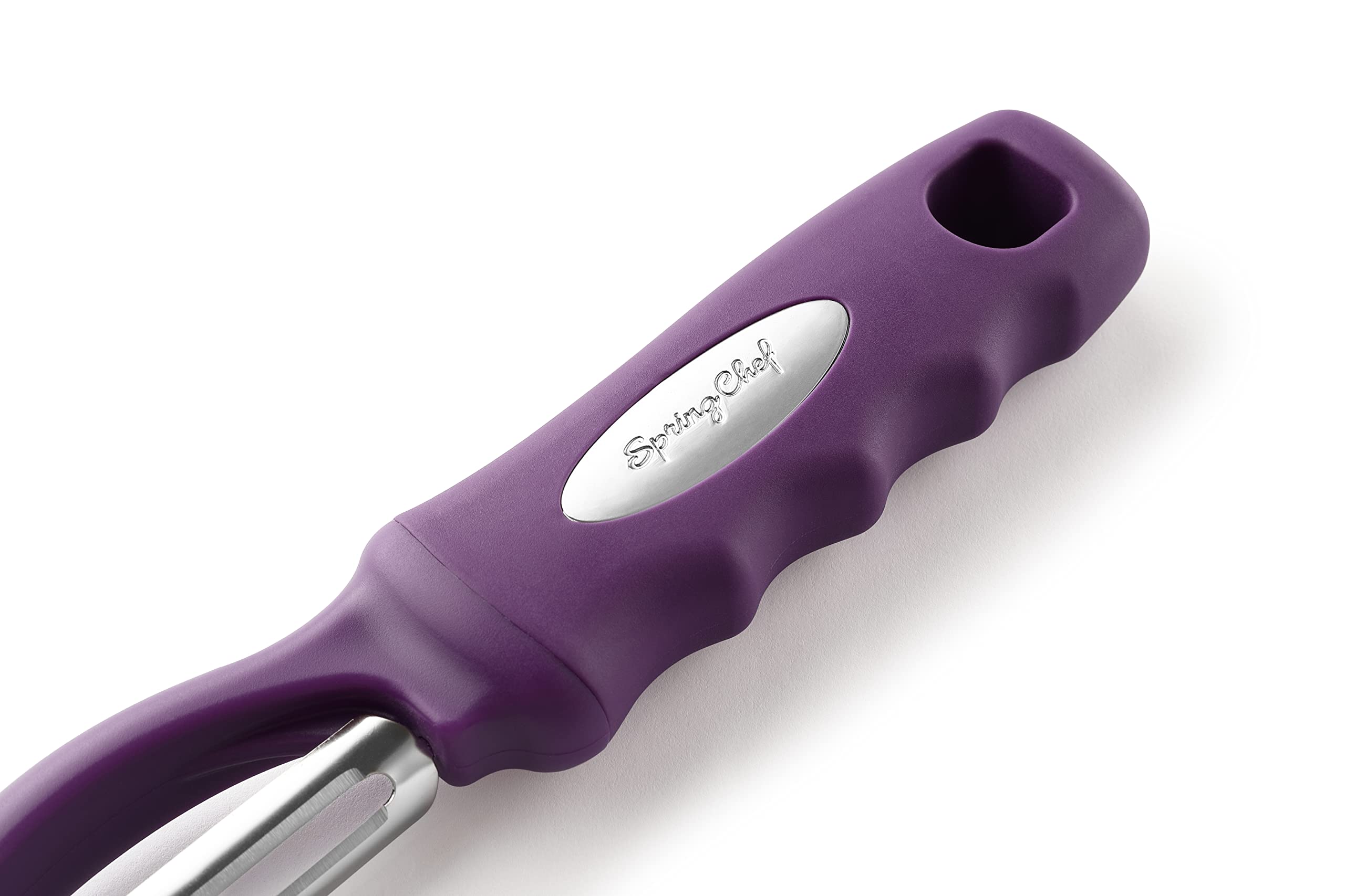 Spring Chef diseno ergonomico ligero para pelar rapido con precision