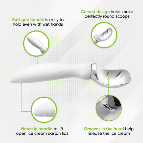 Cuchara Spring Chef con diseño ergonomico para mayor comodidad