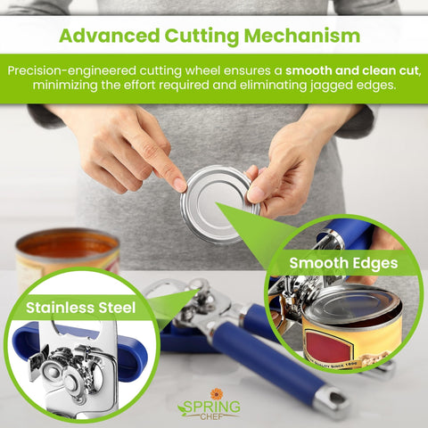 Spring Chef huecos para colgar facilitan guardado compacto