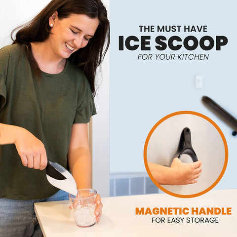 Spring Chef mango suave para verter hielo sin congelar la mano