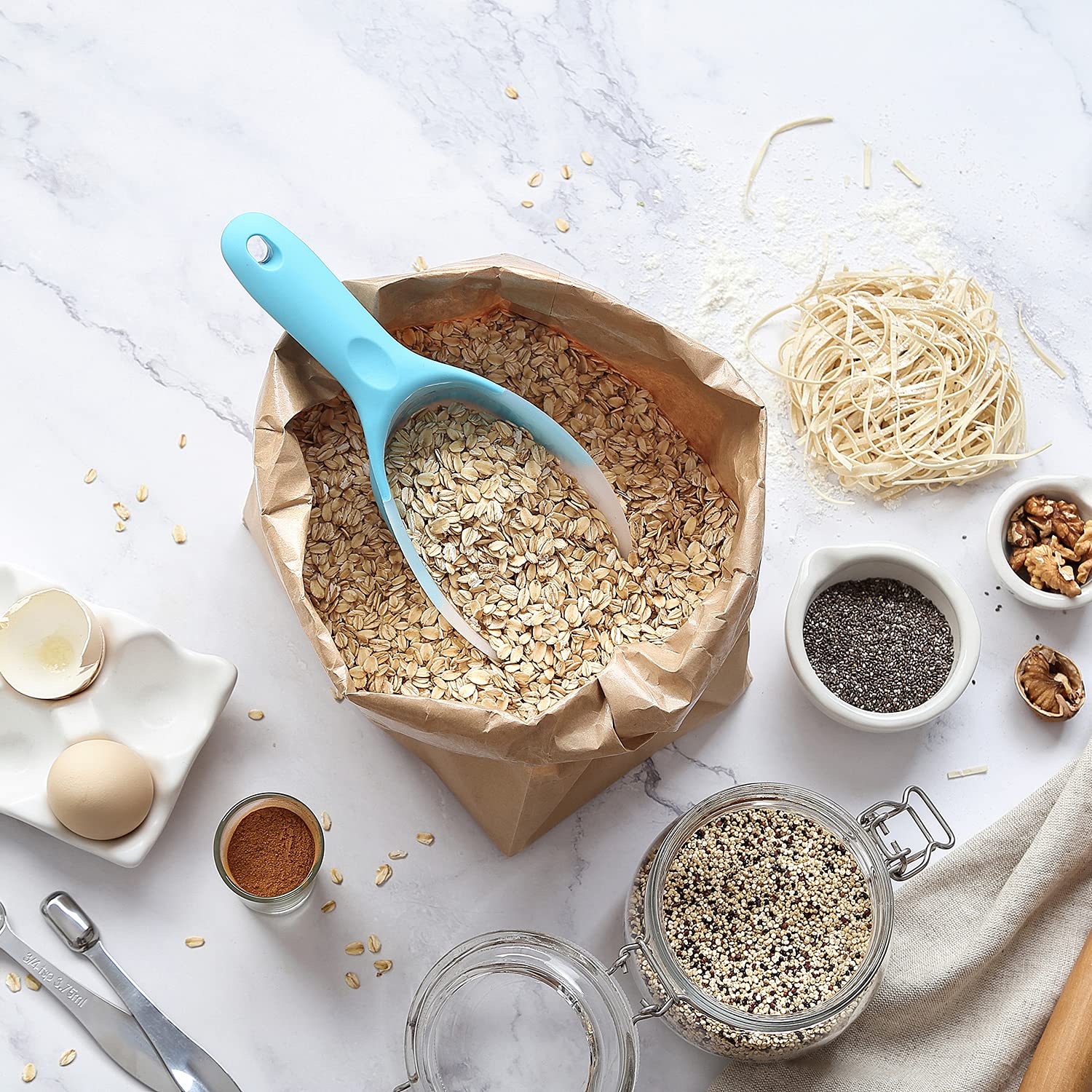 Material libre de BPA y duradero de Spring Chef.