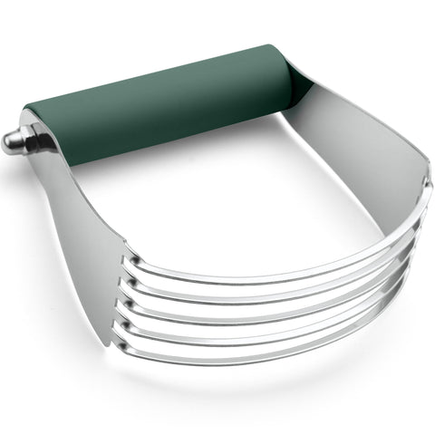 Spring Chef mézclador de masa grande en verde pino para mezclar mantequilla con harina
