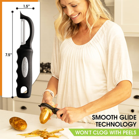 Spring Chef pelador con removedor de imperfecciones incorporado para manchas sin dañar