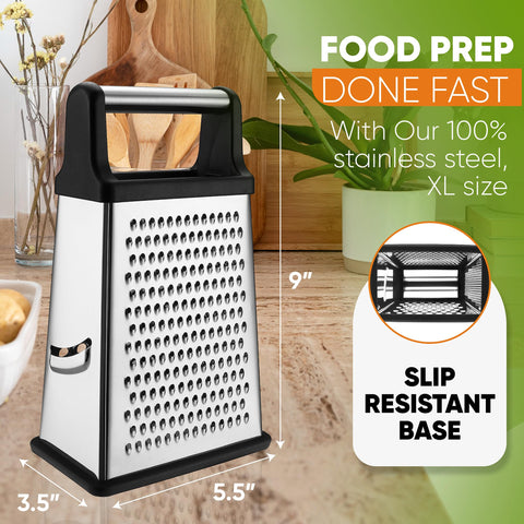 Spring Chef Pro diseño de cuatro caras para quesos y verduras