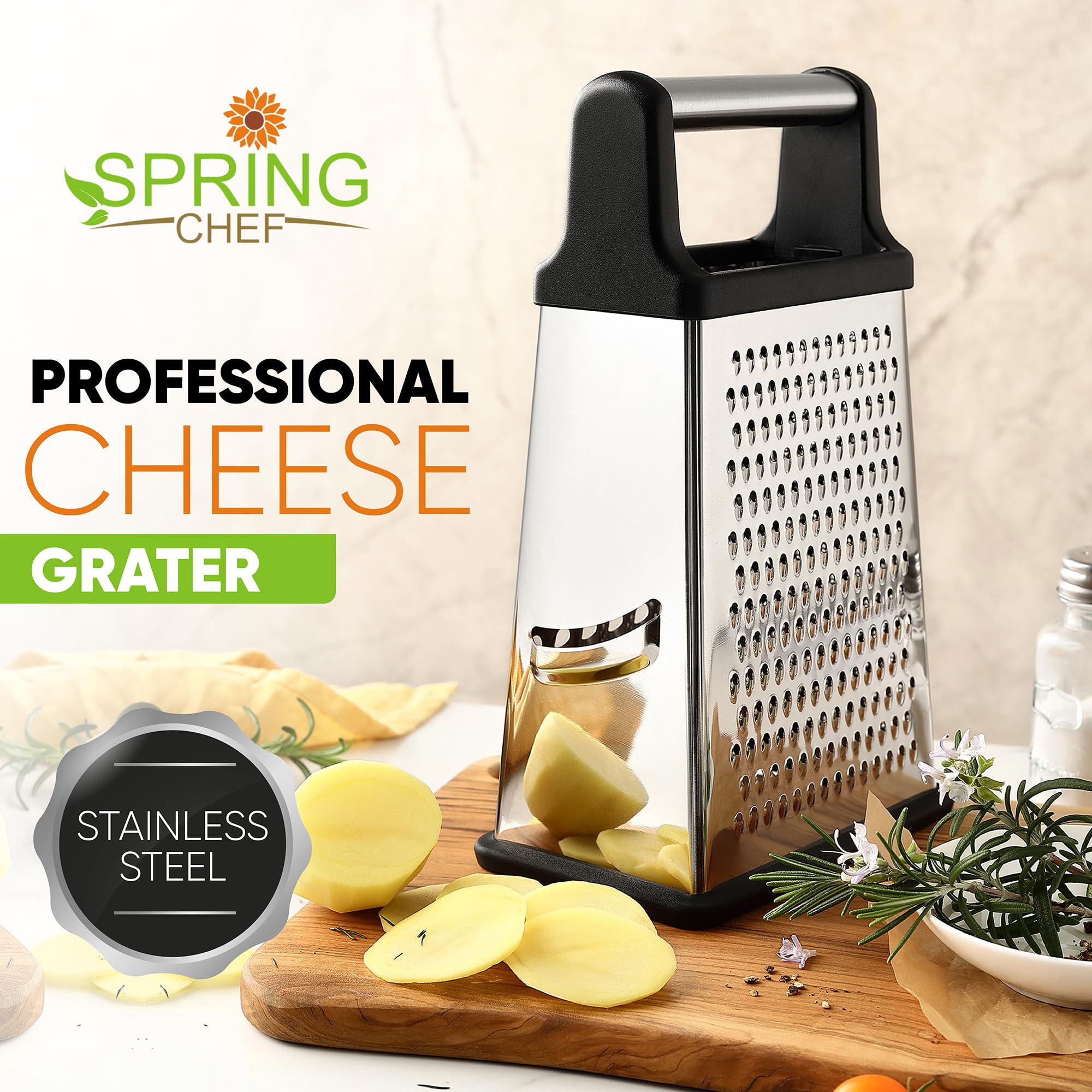 Spring Chef Pro rallador de verduras para preparación rápida