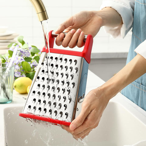 Spring Chef rallador apto para lavavajillas xl: fácil de limpiar tras su uso.