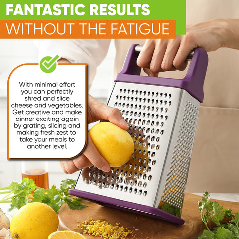 Spring Chef zest y corte fino para rallado de cítricos finos