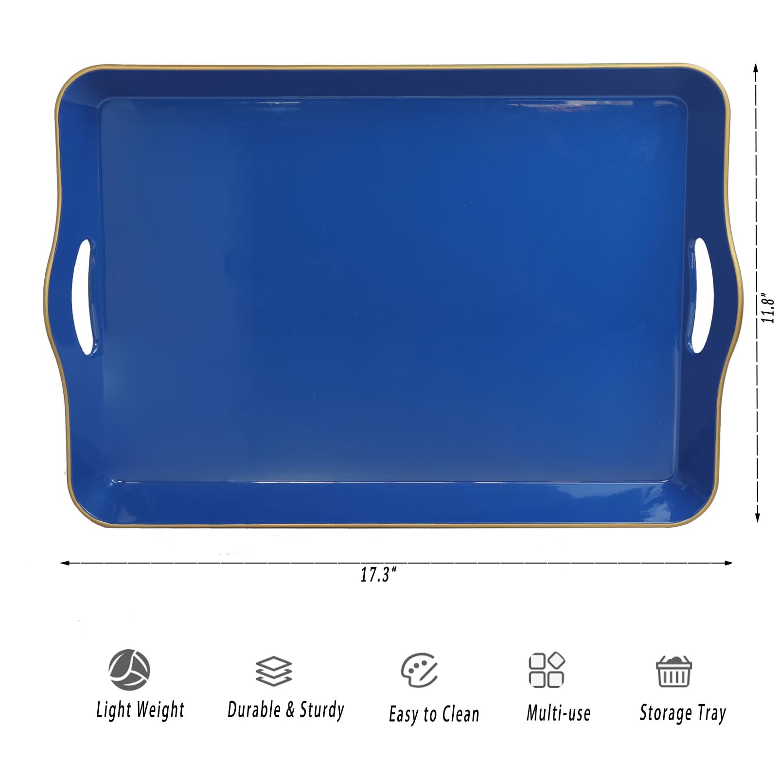 Bandeja decorativa Spsyrine para organizar llaves y controles