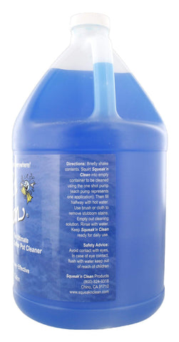 Squeak'n Clean elimina manchas de bebidas en tazas y recipientes.