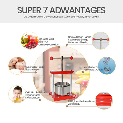 Uso multifuncional para queso y aceite de oliva con SQUEEZE master.