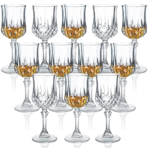 Srgeilzati copas cordiales con tallo para degustar licores con elegancia.