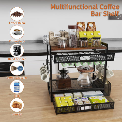 SRJZMLY Ganchos para tazas permiten colgar tazas y mantener la encimera ordenada.