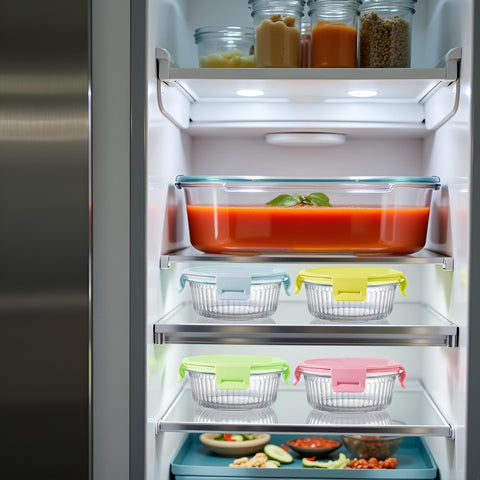 S.ROKE TTAN: diseño apilable para ahorro de espacio en la nevera