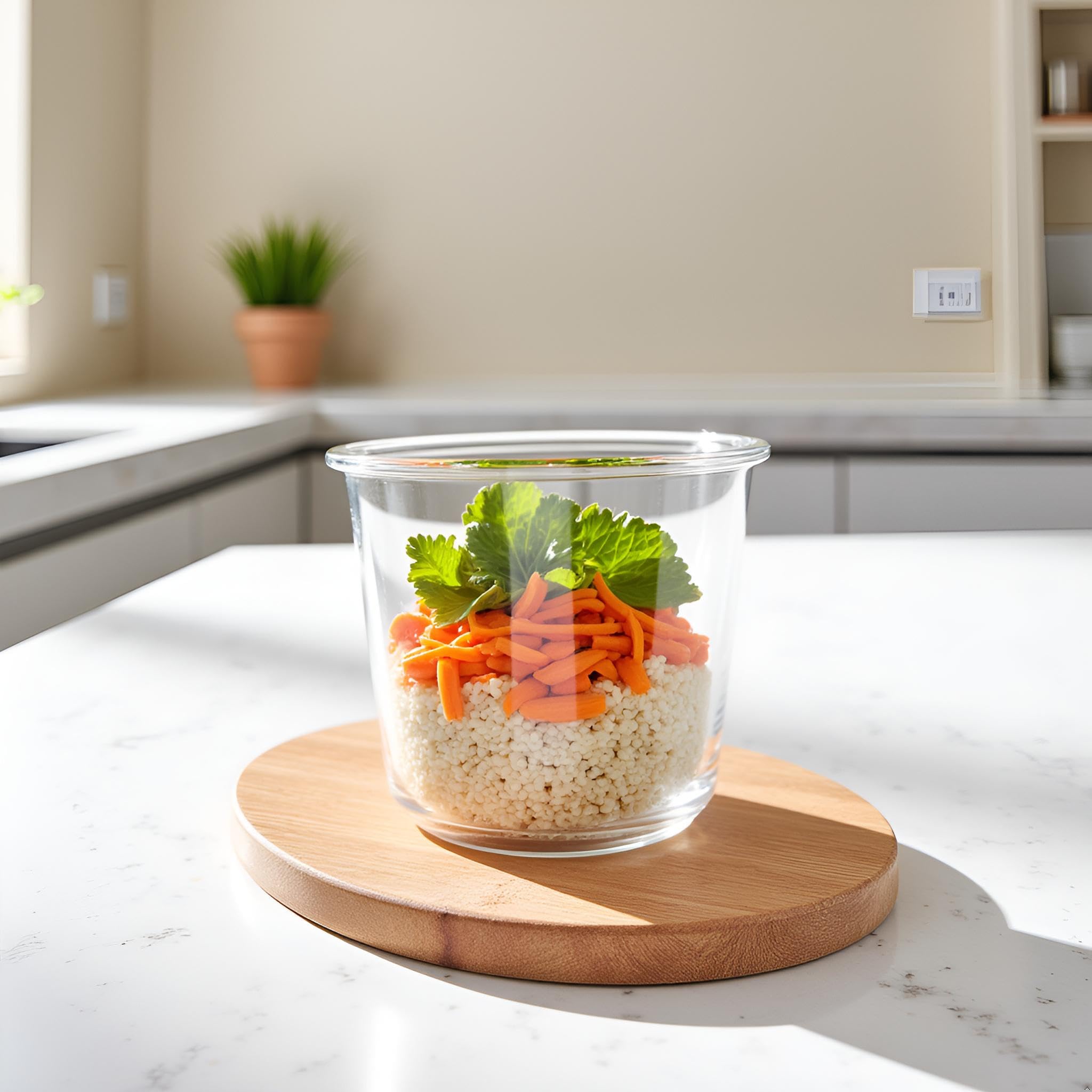 S.ROKE TTAN vidrio libre de BPA para seguridad de alimentos.