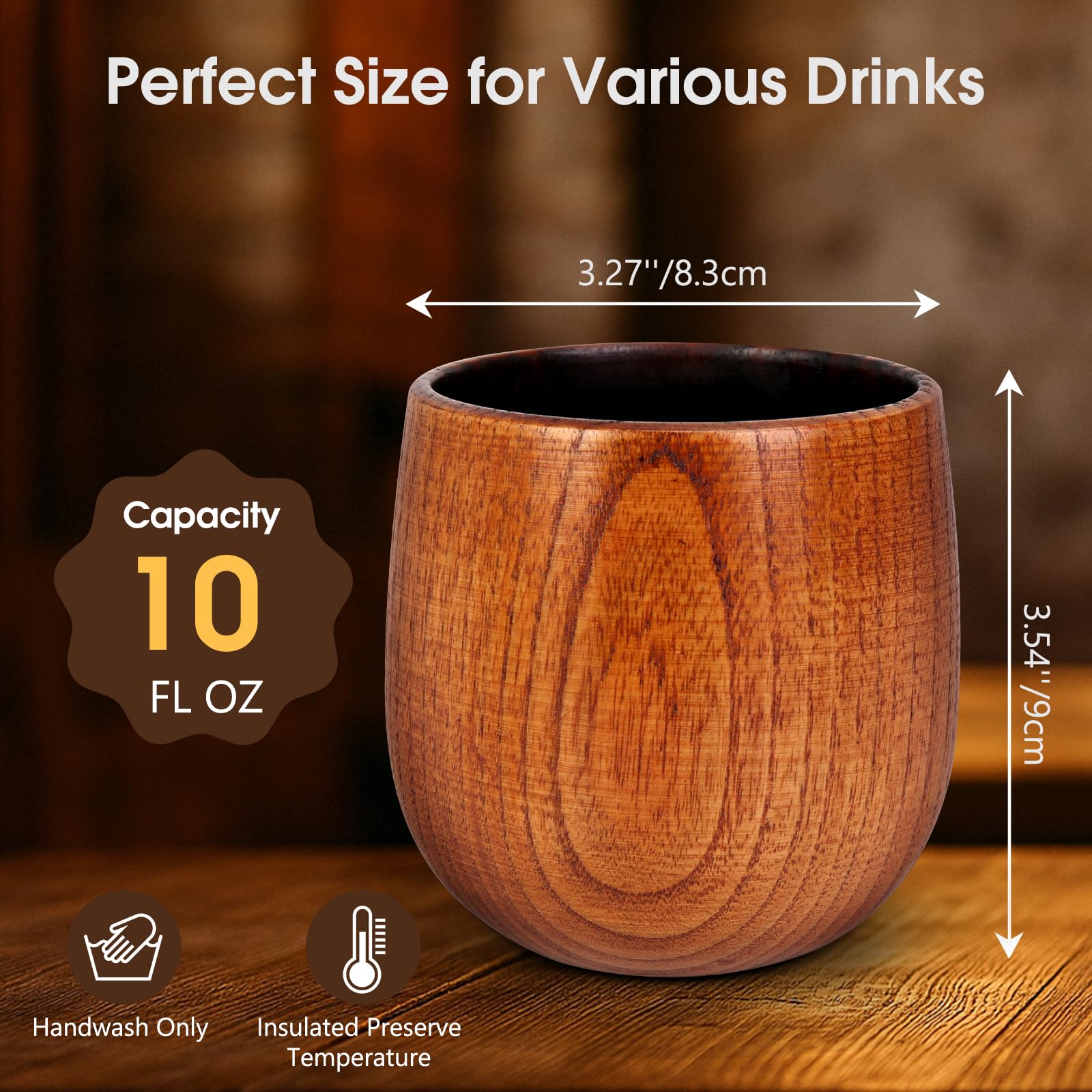 Vaso SSAWcasa ideal como regalo, presentación lista