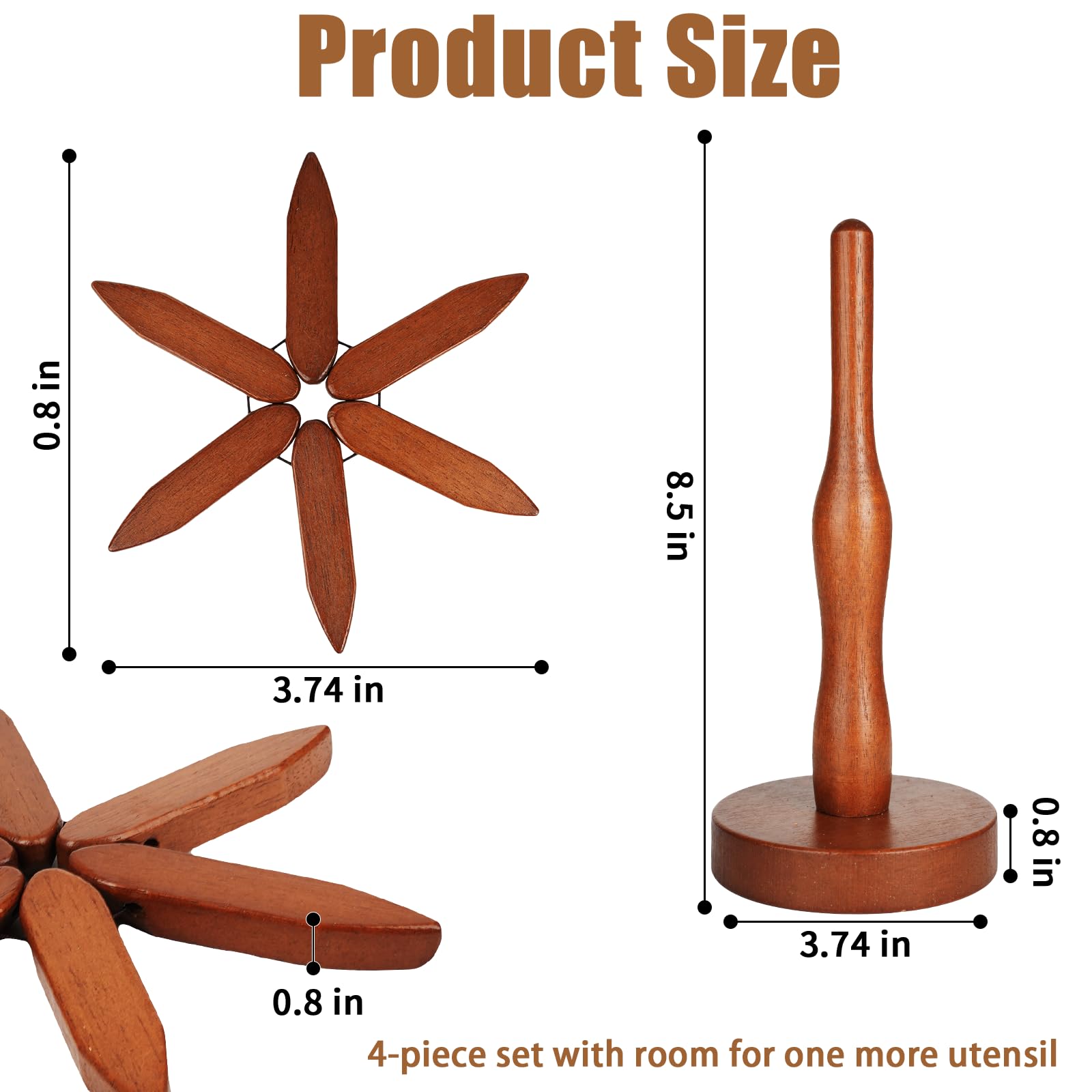SSFUN posavasos árbol como regalo de cocina único y práctico.