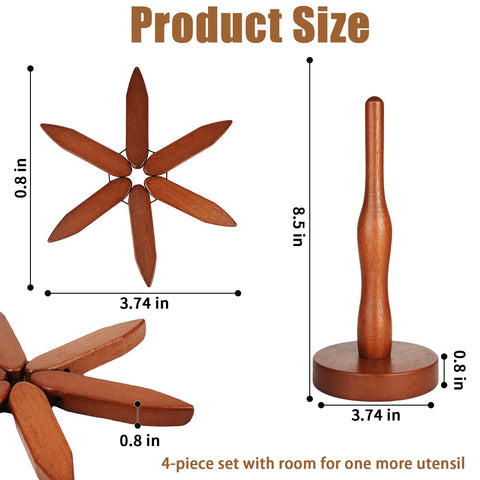 SSFUN posavasos árbol como regalo de cocina único y práctico.