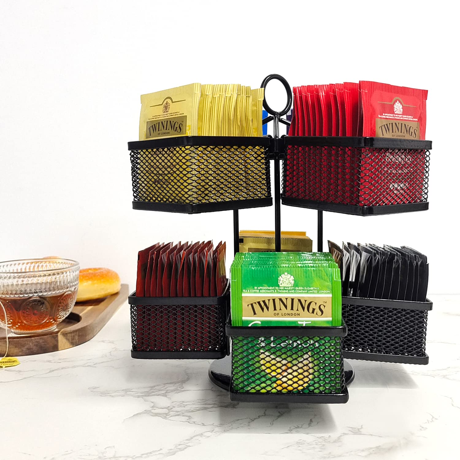 ST-BEST-P Uso múltiple para té, café y condimentos en un organizador