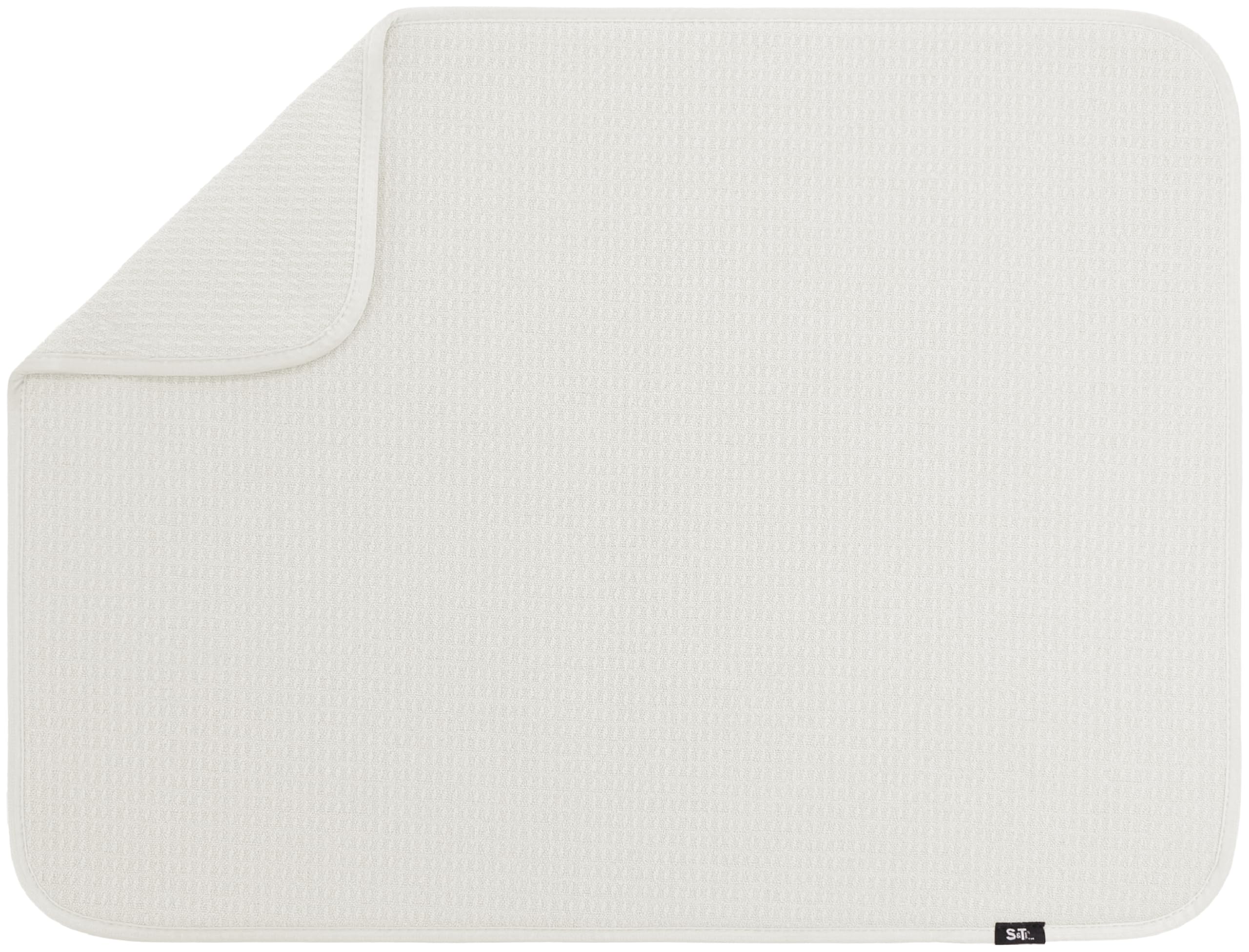 S&T INC. Tapete XL para secar platos, absorbente y protege encimeras.