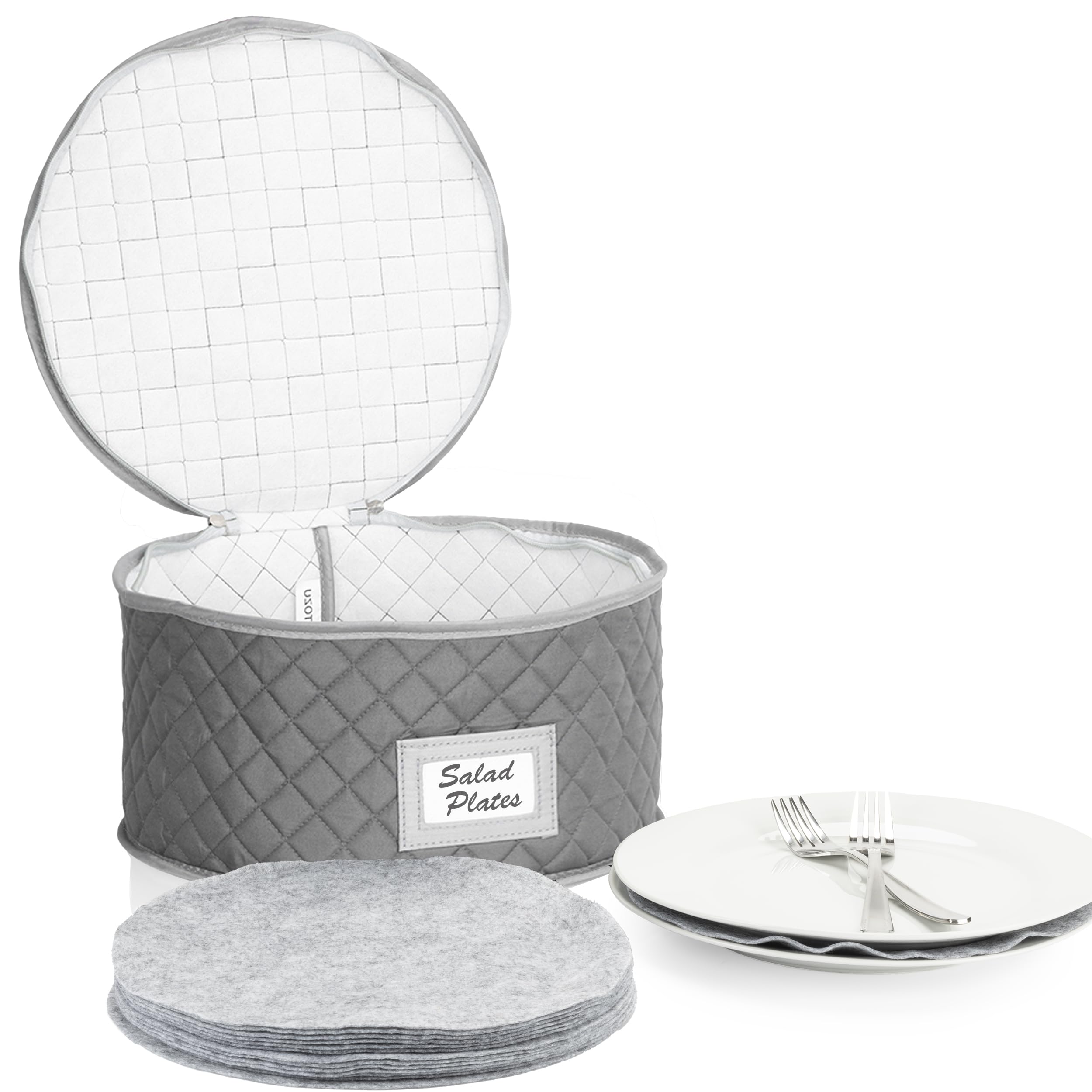 Stack Store Plus More: caja para platillos de 10 pulgadas con protección acolchada.