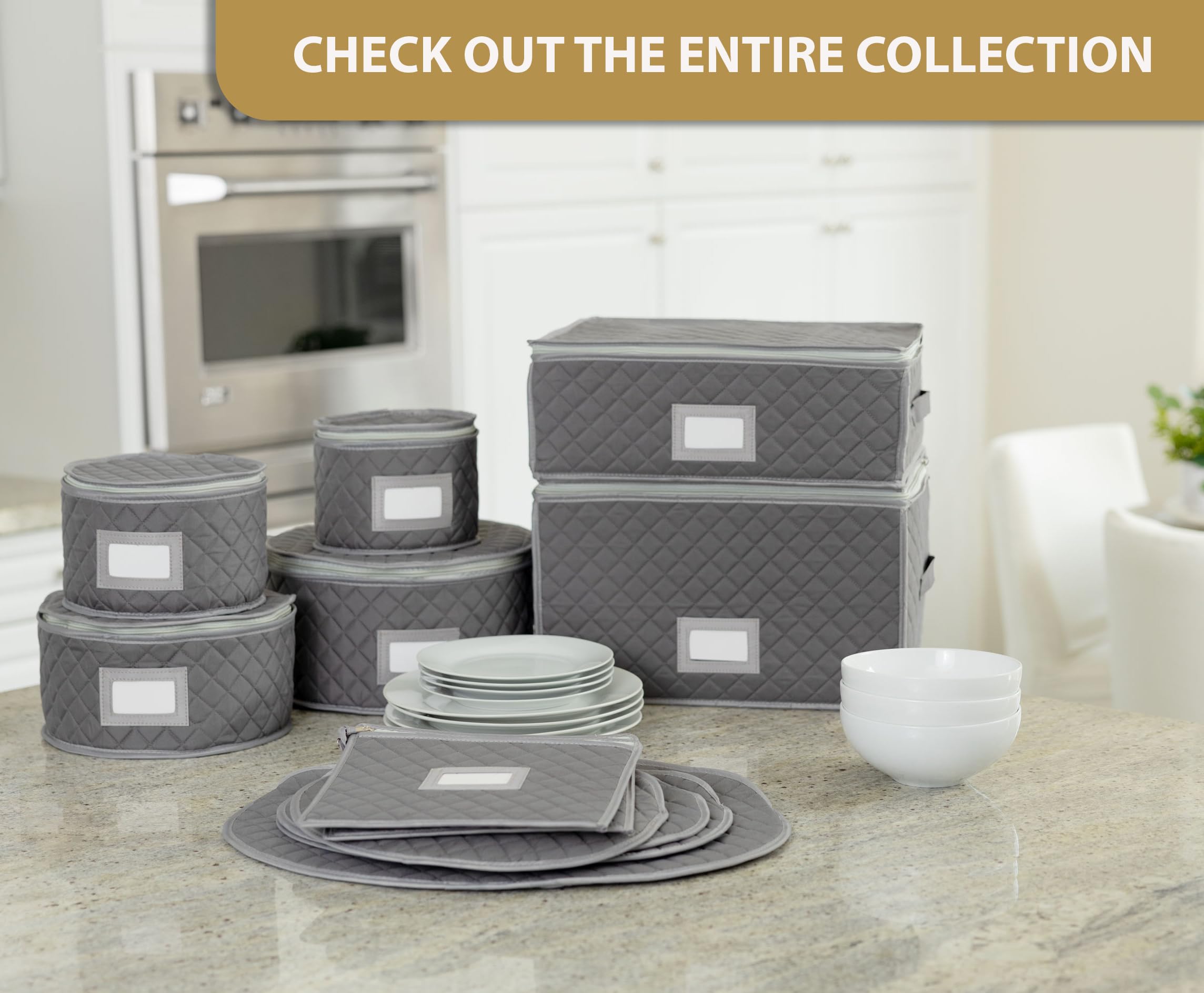 Cofre duradero y resistente al agua de Stack Store Plus More para tazas