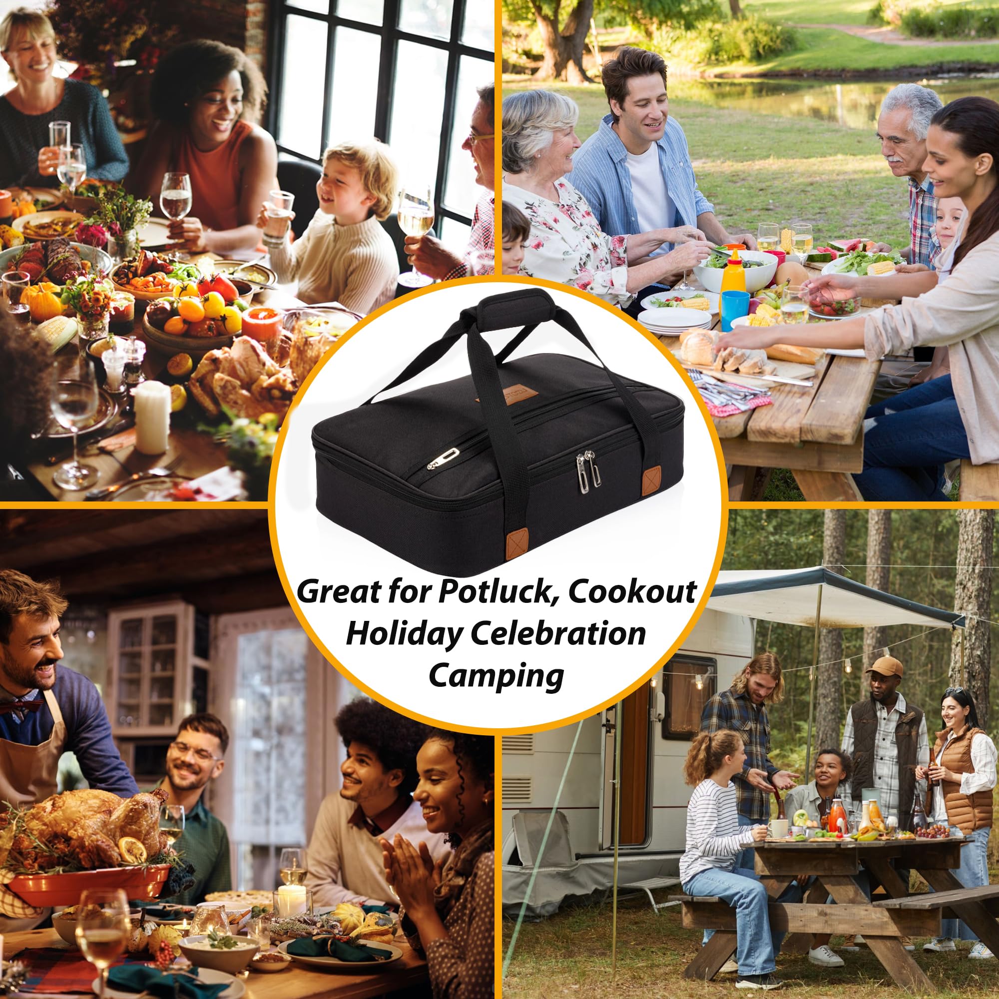 Stack Store Plus More, bolsa-resistente-al-agua, perfecta para merienda al aire libre.