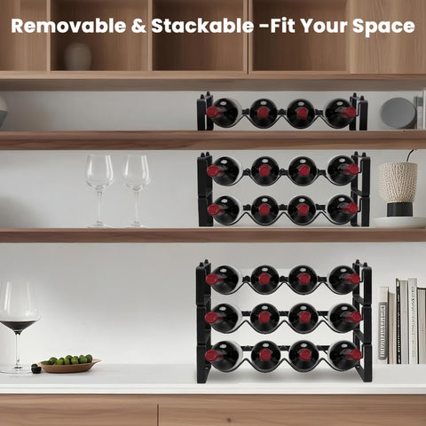 STAEVER-ideal-para-apartamentos-cocinas-pequeñas ahorra espacio y ordena bebidas.