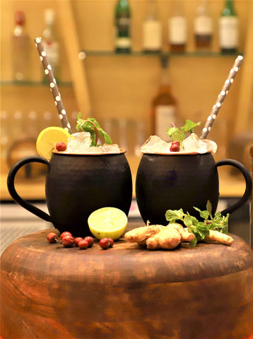 STAGLIFE-set-dos-copas-cobre, regalo elegante para aniversarios o celebraciones