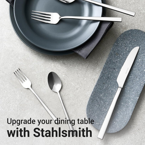 Stahlsmith Essen: cuchillos de cena, corte suave y seguro.