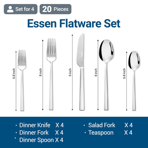 Stahlsmith Essen: tenedores de cena, elegancia duradera para cada comida.