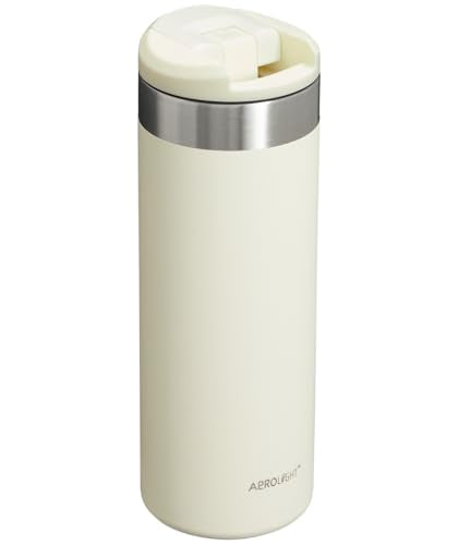 Botella Stanley AeroLight Transit 16 onzas, aislamiento eficiente para bebidas frías o tibias.