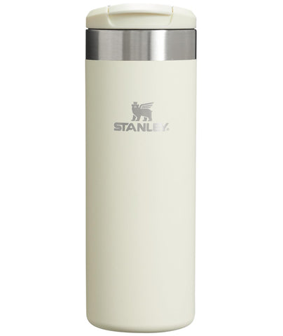 Botella Stanley AeroLight Transit 16 onzas, vista frontal, ligera y duradera para el día.