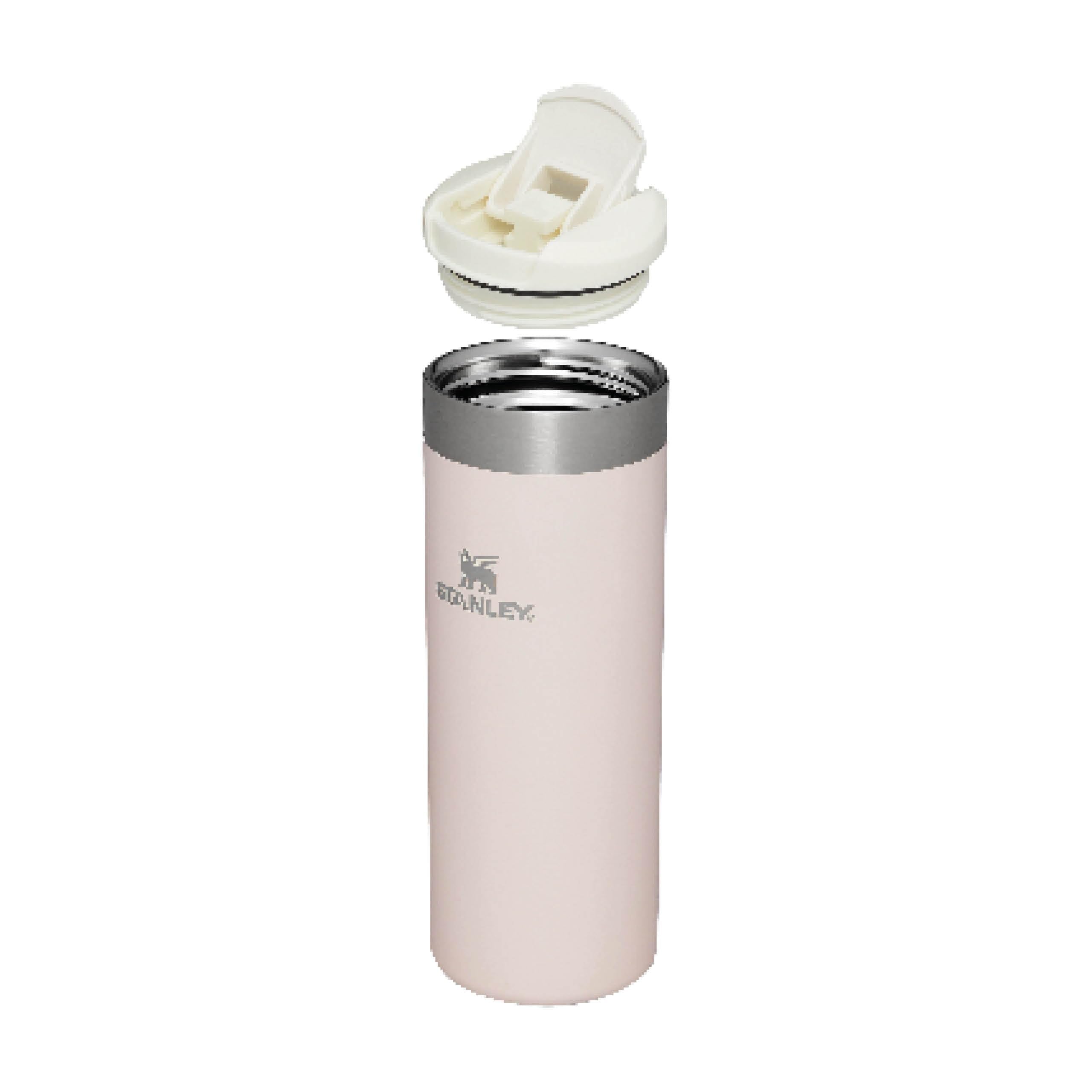 Stanley Aerolight Transit Mug crema metálica, aislamiento de doble pared conserva temperatura.