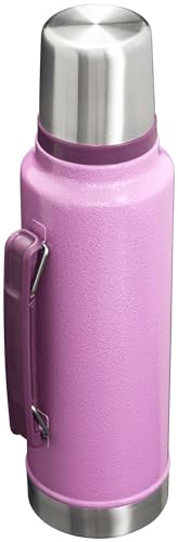 Stanley Classic 1.5qt, tapa resistente a derrames para mochilas.