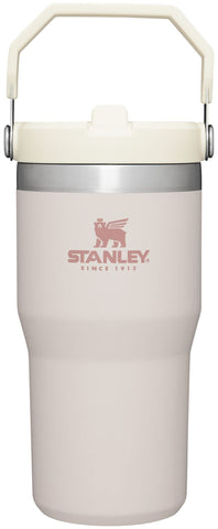 Stanley IceFlow 20 oz vaso Rose Quartz para hidratación diaria.