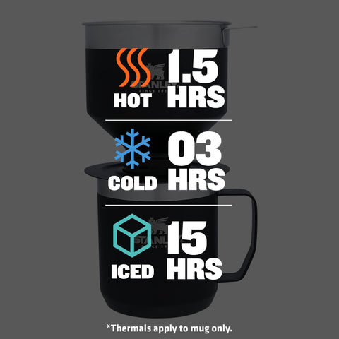 Vertido de café en taza con filtro STANLEY para infusión clara