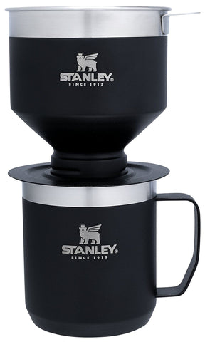 STANLEY Perfect Brew con taza de camping y tapa mantiene el café caliente
